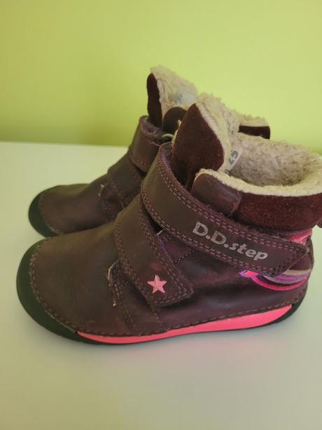 D.d.step barefoot zimné veľ.25, d.d.step,25