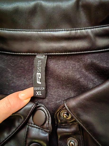 Kožená bunda, xl