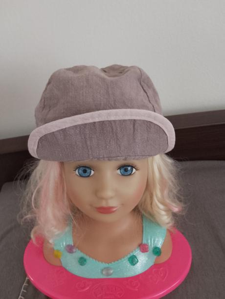 Detská ľanová šiltovka, 140