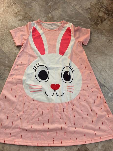 Zajačikove šaty 7-8 r., 128