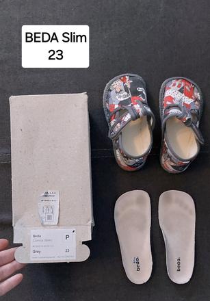 Prezúvky beda slim vzor comics 23, beda,23