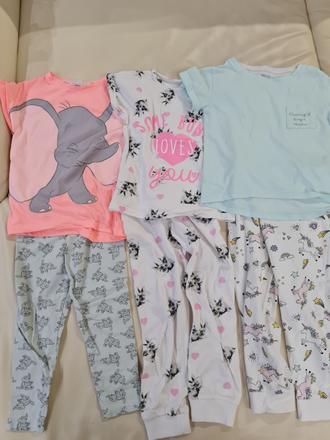 Dievčenské pyžamo, f&f,110