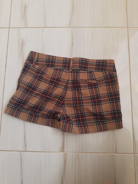 Dámske kárované šortky, m