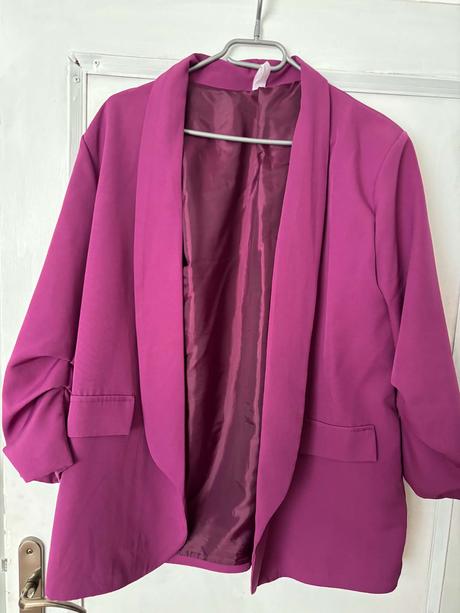 Baklazanove sako pre moletky, xl