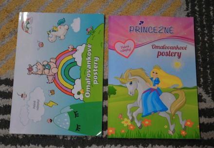 Omaľovánkové postery 2+1, 