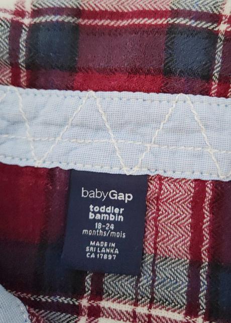 Karovaná košeľa gap, gap,92