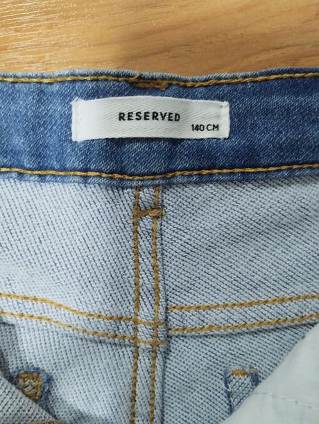 Dievčenské rifle veľkosť 140, reserved,140