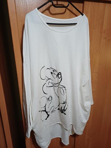 Damska krémová bavlnená tunika xxxl, xxxl