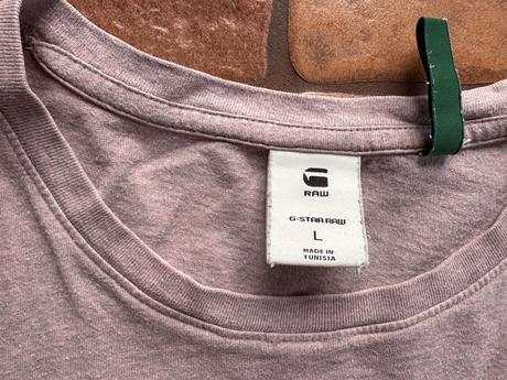 Ružové tricko gstar raw, g-star raw,l