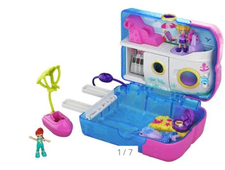 Polly pocket sladká plavba výletná loď, 