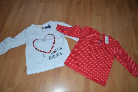 Dievčenské pulóvriky 2ks, c&a,62