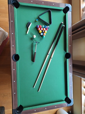 Biliárdový stôl pre dospelých, č.6, v perfekt stav, 