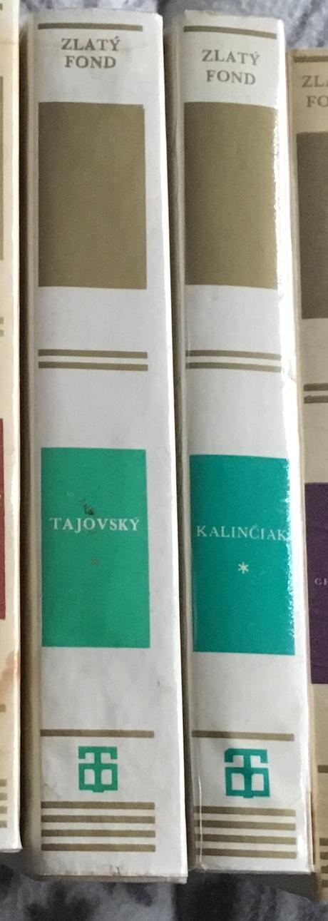 Zlatý fond slovenskej literatúry 7 ks, 