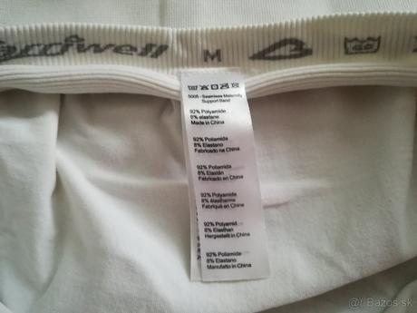 Tehotenský pás carriwell biely,