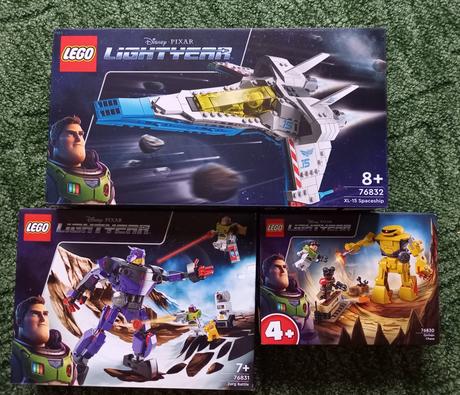 Lego lightyear 76830 76831 76832, 