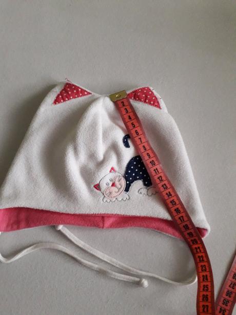 Zimná čiapka s mačičkou a uškami, 86