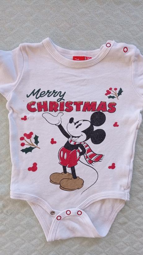Vianoce body 80 mickey mouse, disney,80