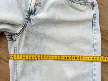 Low-rise baggy barrel jeans bershka, bershka,36