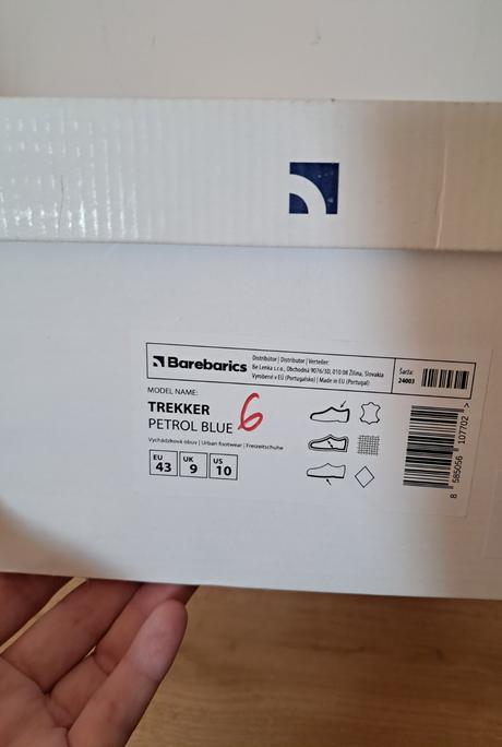 Barefoot turistické topánky barebarics veľkosť 43, be lenka,43