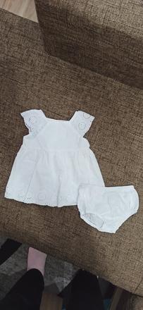 Biele krajkové šaty, pepco,92