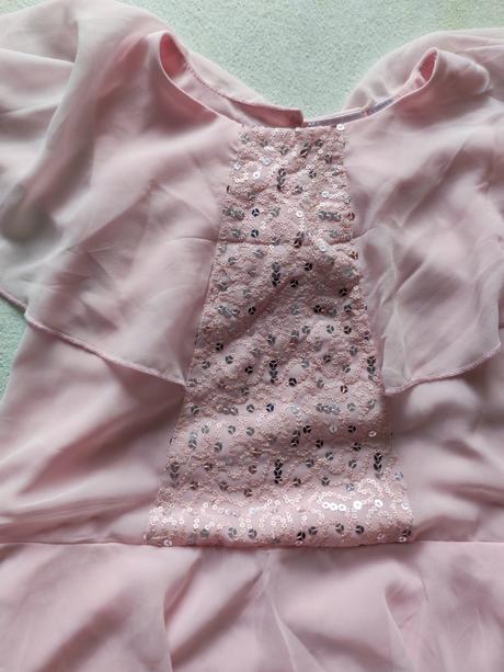 Šifonové šaty 10-11r., bonprix,146