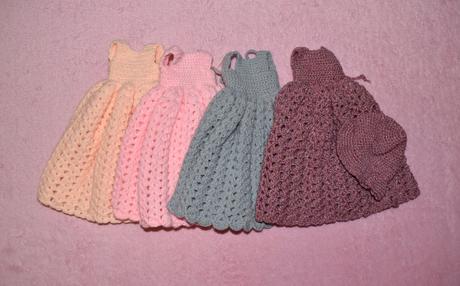 Dlhé šaty pre bábiku paola reina 32 cm,