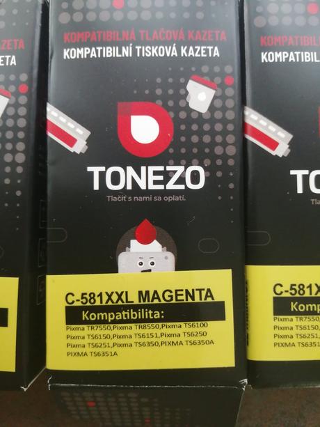 Náplň do atramentovej tlačiarne canon pixma, canon