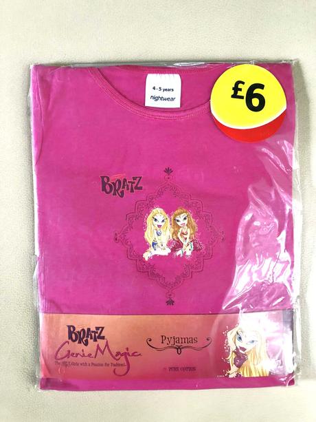 104/110 nenosene bratz pyzamko,4-5 r., 110