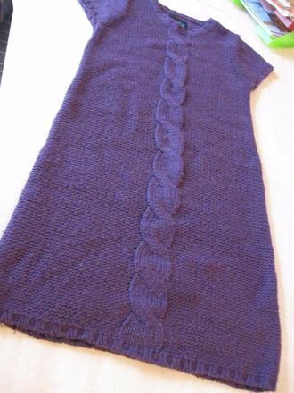 Predĺžený sveter k legínam/pletené šaty, 158-164, kids,158