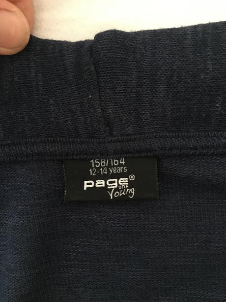 Upletový sveter s razparkom, xs