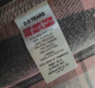 Šatky, matalan,98