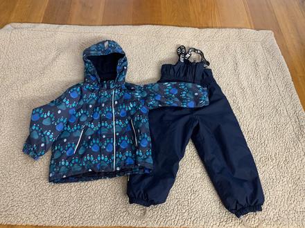 Zimná bunda reima a otepľovačky 98-104, reima,98