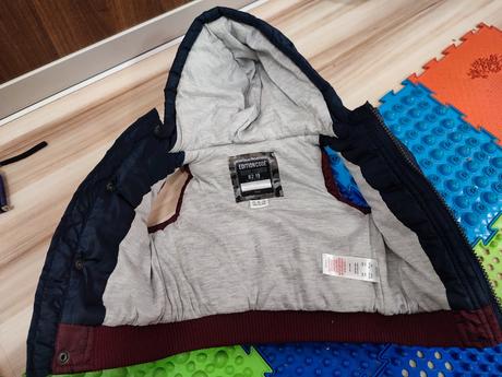 Len raz oblecena vesticka na chlapceka velkost 68, f&f,68