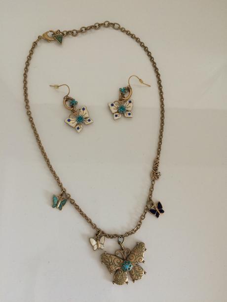 Guess náhrdelník s naušnicami, guess