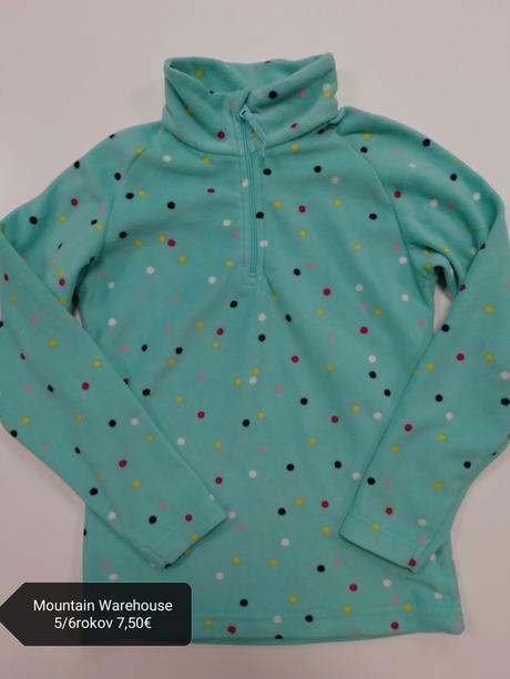 Flisová mikina mountain warehouse, mountain warehouse,116