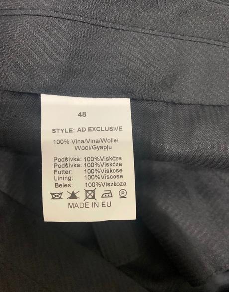 Oblek alain delon 48, 48