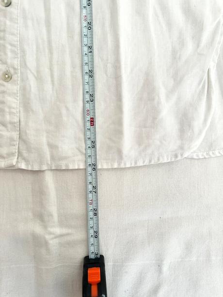 Biela ľanová a bavlnená košeľa esmara veľkosť 34 (, esmara,xs