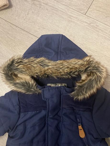F&f zimná bunda + čiapka od 3 mesiacov, f&f,68