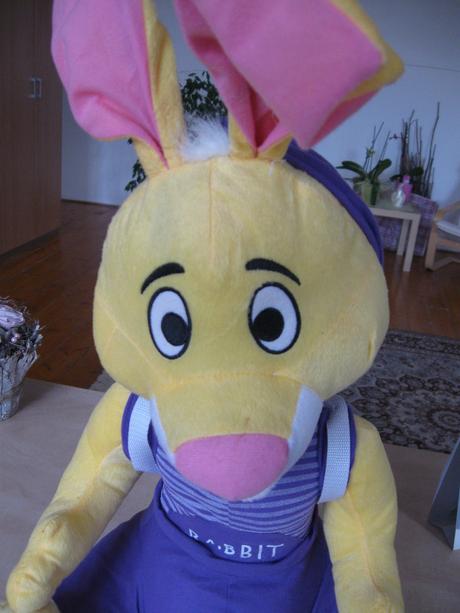 Veľký plyšový zajac,