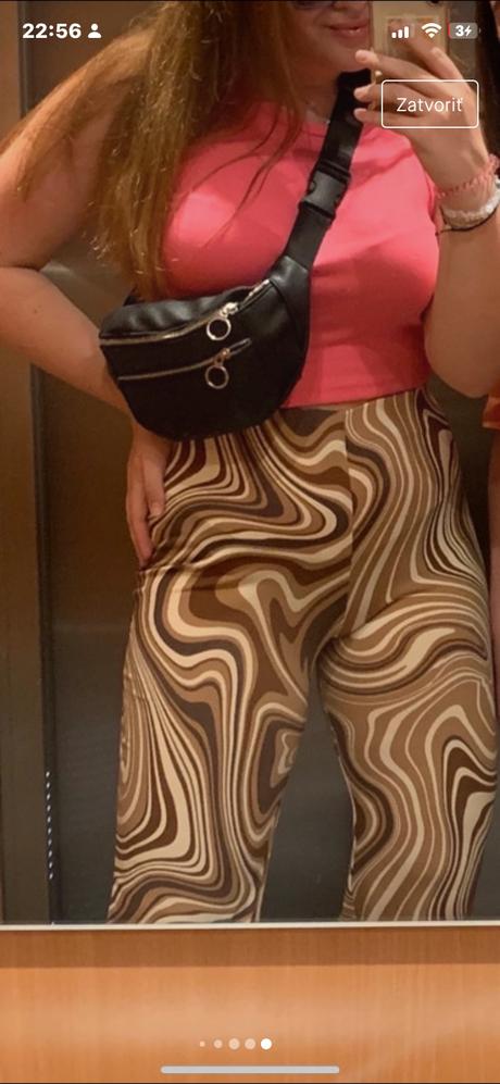 Vzorované nohavice, new yorker,m