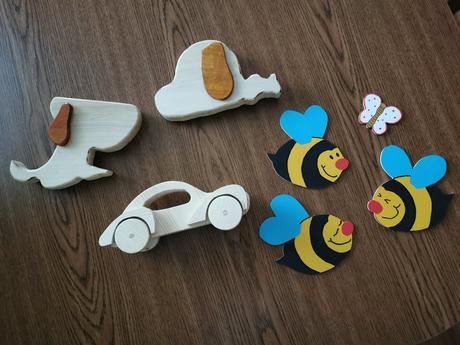 Drevene hračky,