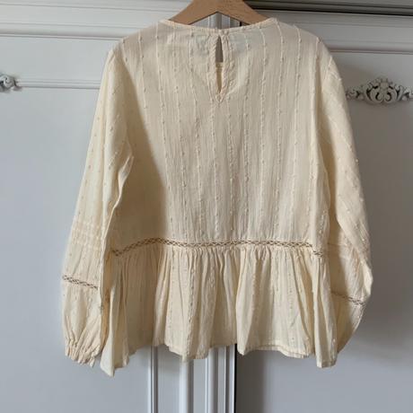 Bavlnená krajková blúzka zara č. 134, 9 rokov, zara,134