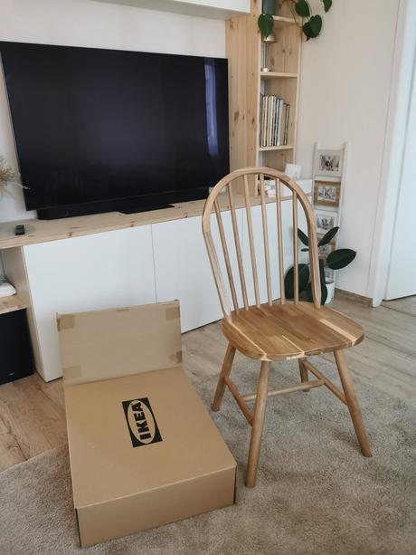 Ikea skogsta stolicka akácia,