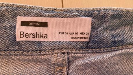 Kráťase bershka, bershka,34