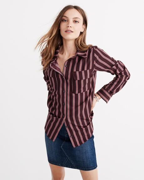 Burgundy kosielka abercrombie&fitch vel. xs/s, abercrombie&fitch,s / xs