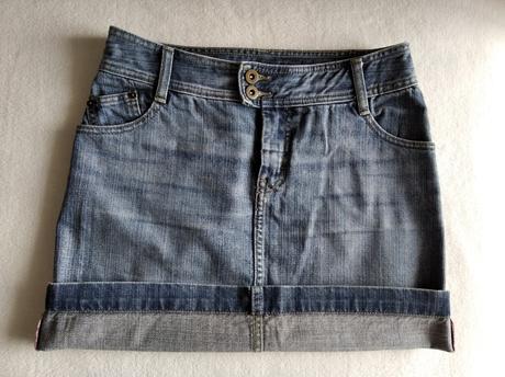 Rifľová minisukňa, h&m,36