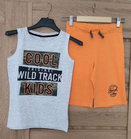 Letný balík oblečenia veľkosť 128, 122–134