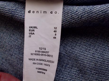 Denim co riflová, denim co,m