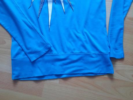 Dámske tričko s netopierím rukávom, m