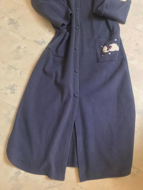 Maxi teplý flisový župan l/xl, xl